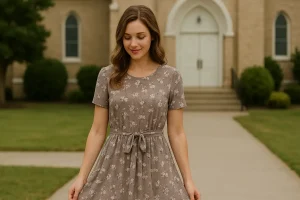 Girl in church 