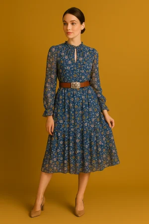 Blossom Christian Dress