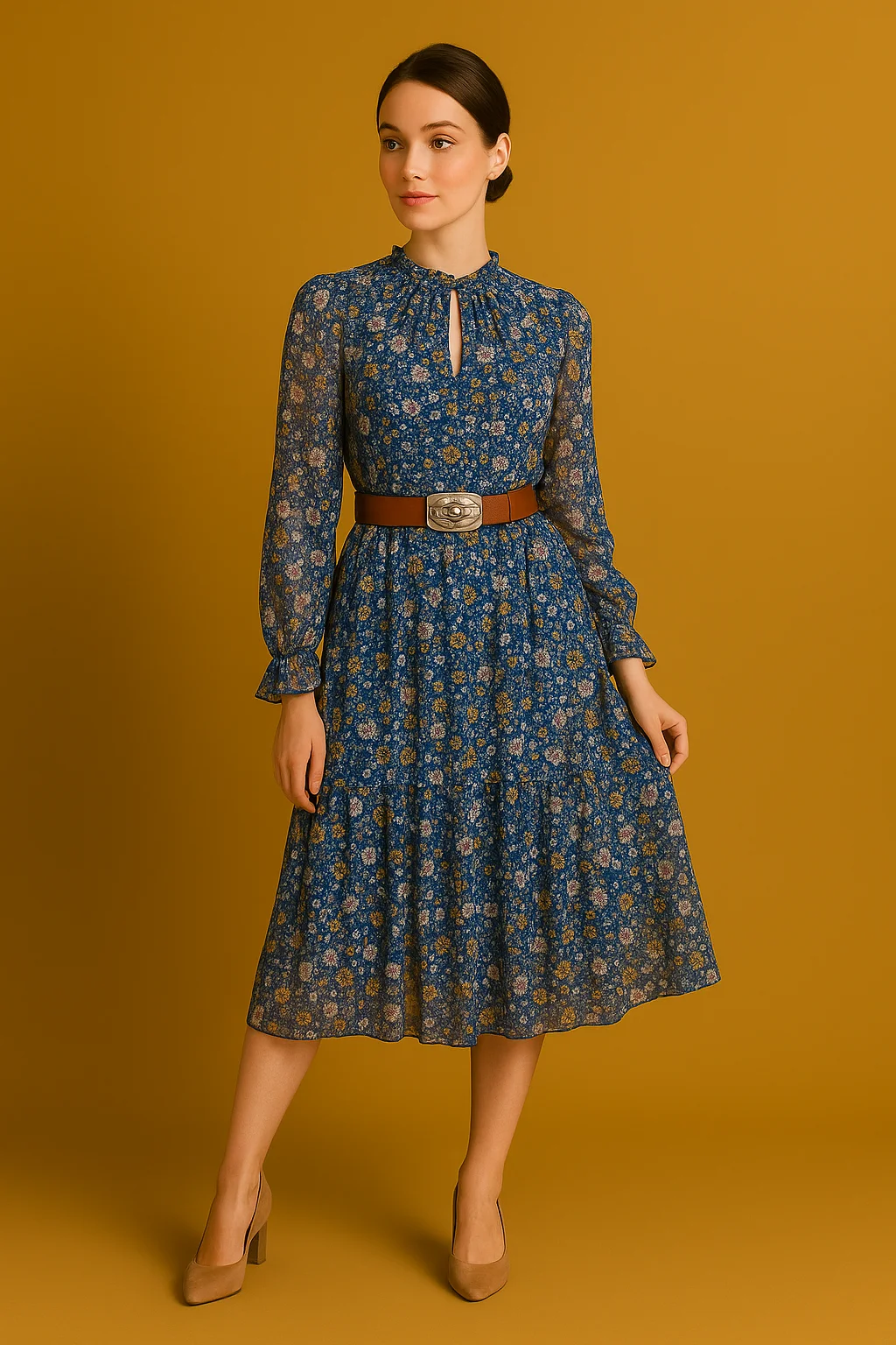 Blossom Christian Dress