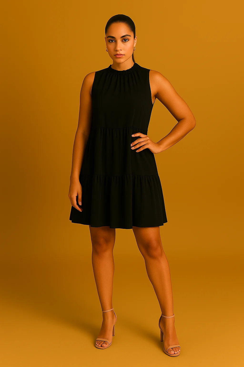 Chrisstian Dress Black