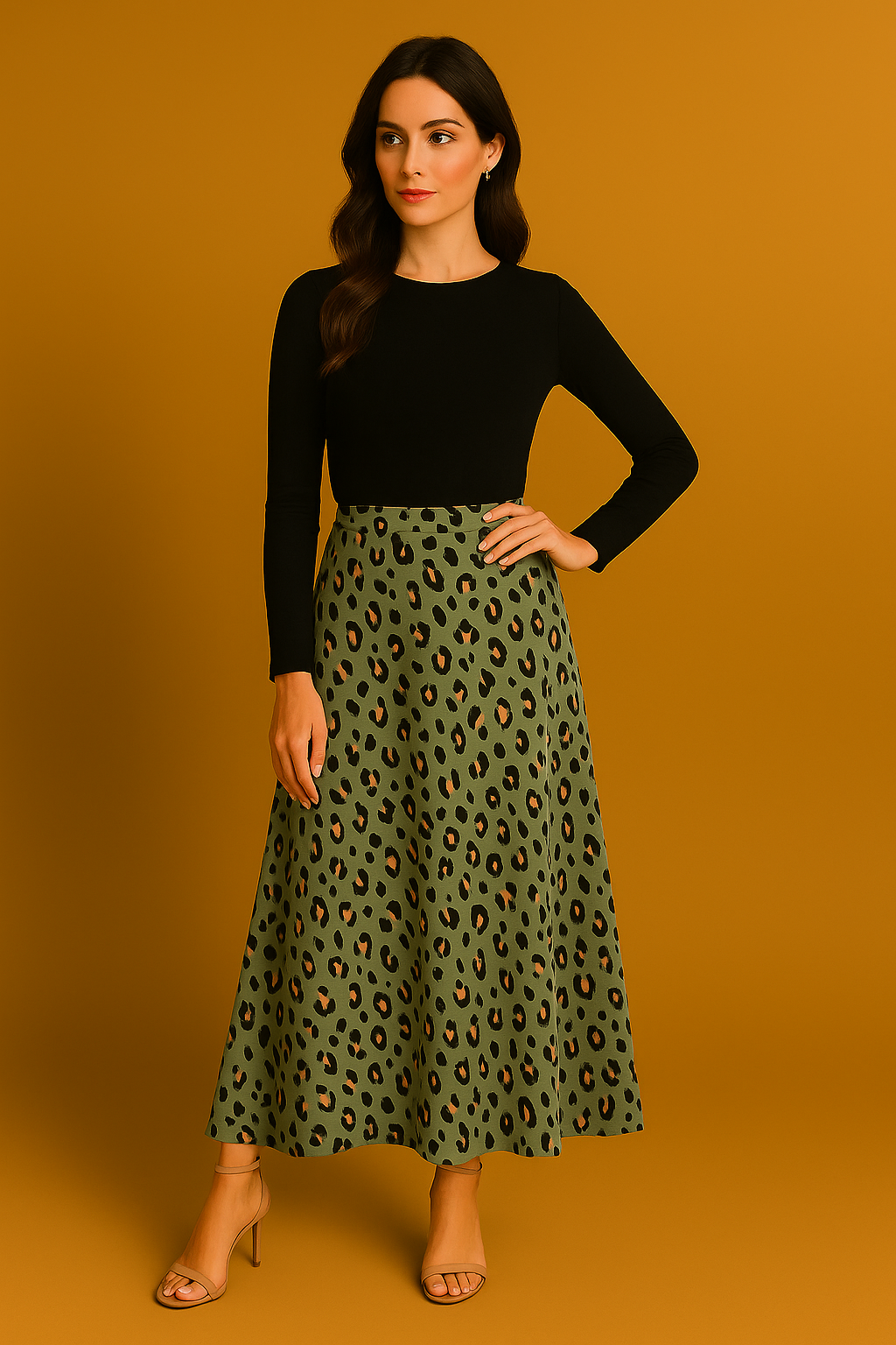 Mystic Jungle Skirt form Christian Woman