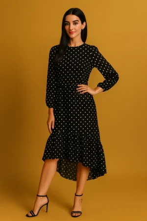 Polka Dress Christian for Women