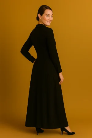 Midnight Dress Black for Christian Woman